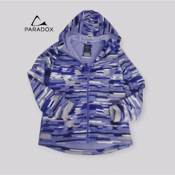 NWOT- Paradox- Water Resistant Periwinkle Lightweight Jacket - Size L - Picture 2 of 13